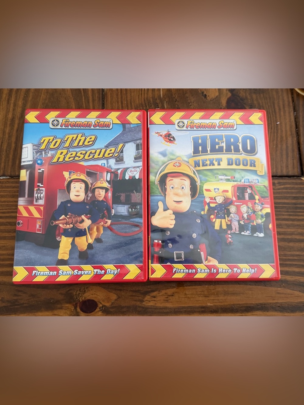Fireman Sam DVD bundle with 2 DVDs